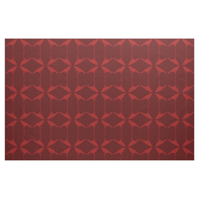 Tecido Padrão com Aves (Fat Quarter)