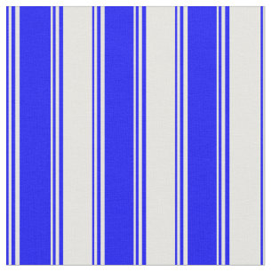 Tecido Padrão com cor azul e branca riscado/alinhado