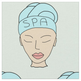 tecido padrão da face spa