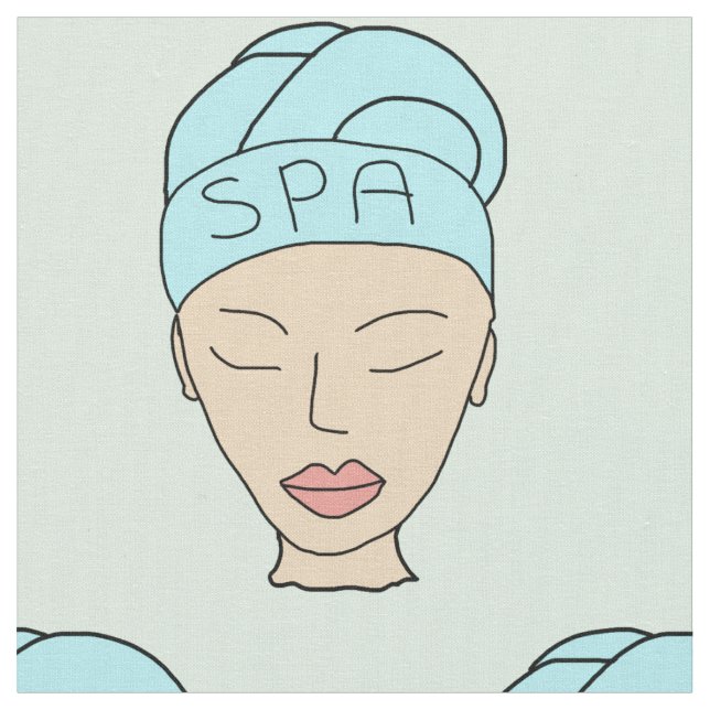 tecido padrão da face spa (Detalhe)