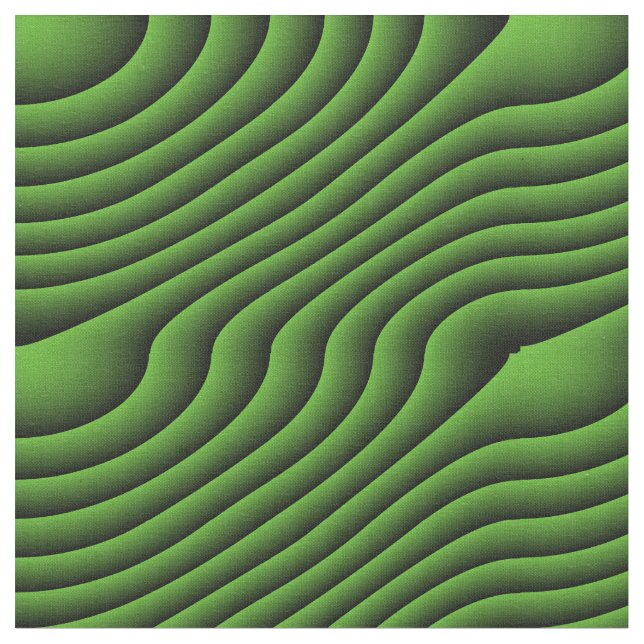 Tecido Padrão das Linhas Verdes Hipopóticas (Detalhe)