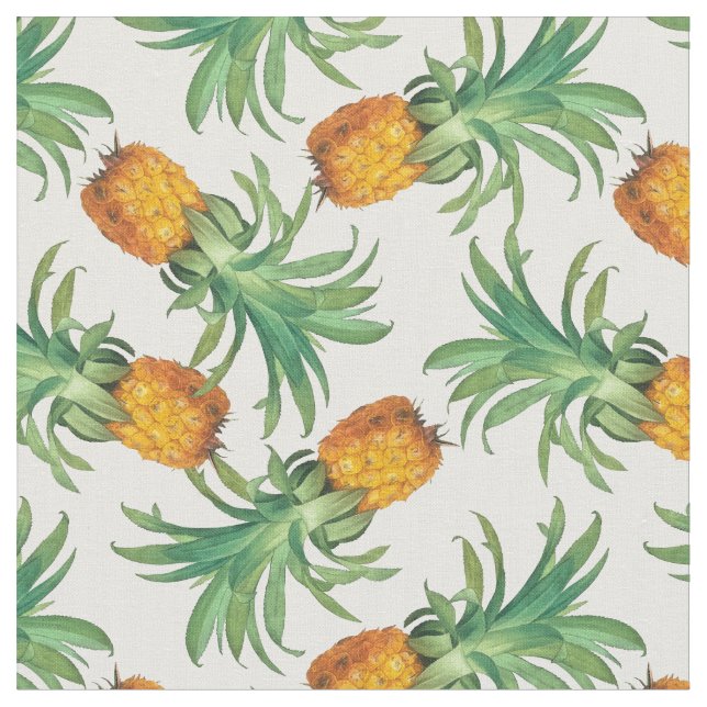 Tecido Padrão de abacaxi (Detalhe)