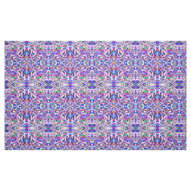 Tecido Padrão de abstrato colorida (Fat Quarter)