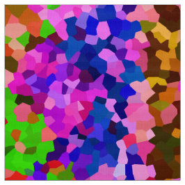 Tecido Padrão de Abstrato Cristal Iridescente