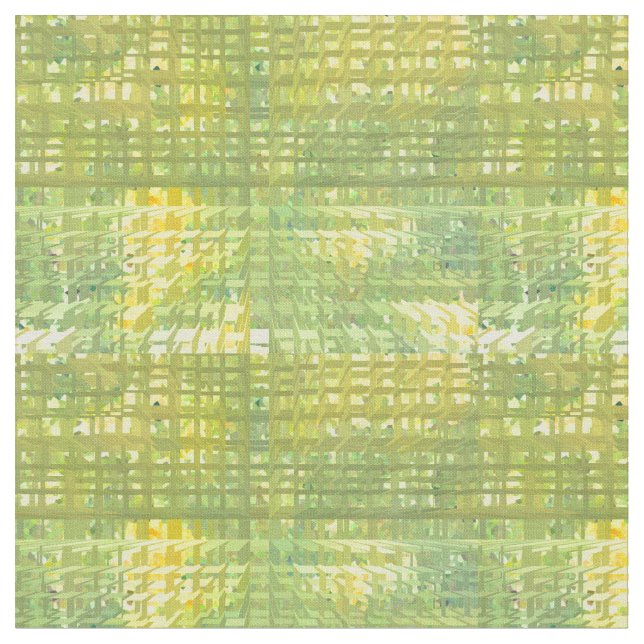 Tecido Padrão de Abstrato de alegria Primavera amarelo e  (Detalhe)