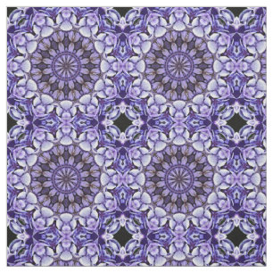 Tecido Padrão de Abstrato de Arte de Petais de Flor de H