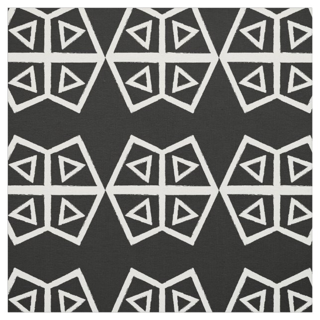 Tecido Padrão de Abstrato Geométrico do Aztec (Modelo)