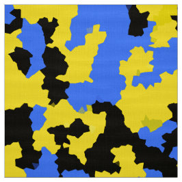 Tecido Padrão de Abstrato preto amarelo
