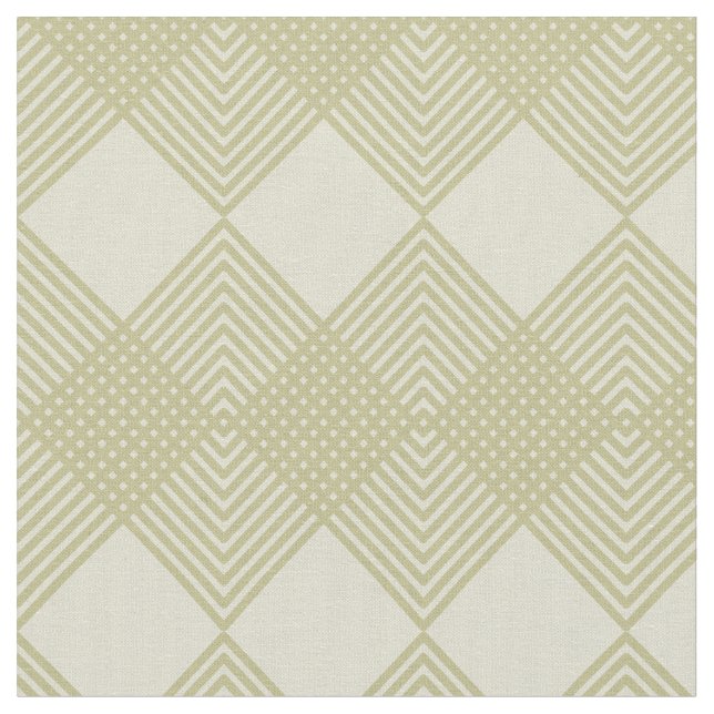 Tecido Padrão de Azulejo de Circuito de Ouros Tan Taupe (Detalhe)