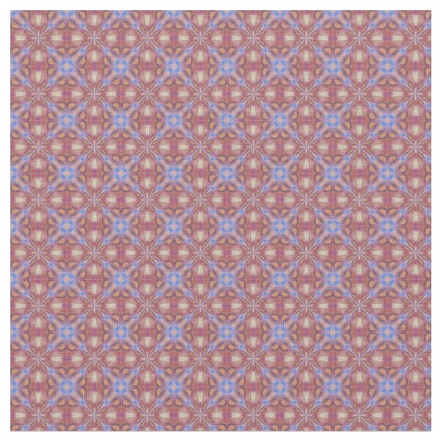 Tecido Padrão de Azulejo sem costura de folha multicolori (Detalhe)