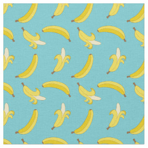 Tecido Padrão de bananas