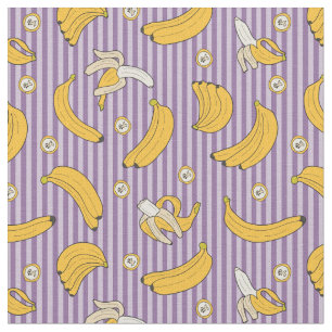 Tecido Padrão de bananas