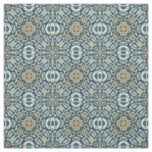 Tecido Padrão de Batik Bali Verde de Turquesa Verde