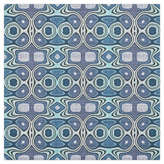 Tecido Padrão de Batik Violeta Bali Bali Verde com Casa A (Modelo)