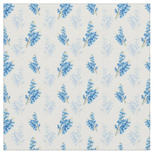 Tecido Padrão de Bluebonnet