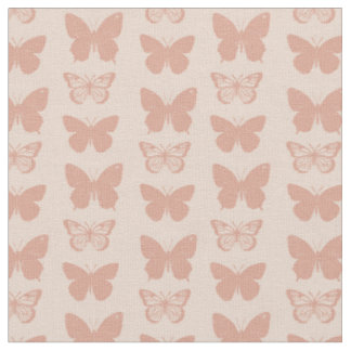 Tecido Padrão de borboleta pastel