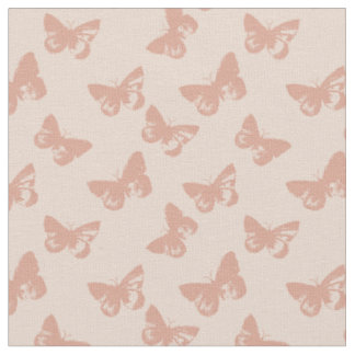 Tecido Padrão de borboleta pastel