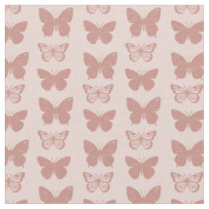 Tecido Padrão de borboleta pastel