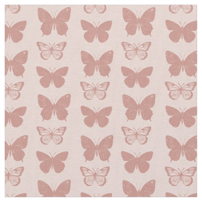 Tecido Padrão de borboleta pastel (Detalhe)