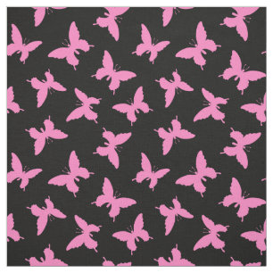 Tecido Padrão de Borboleta Ulysses