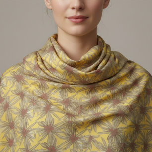 Tecido Padrão de Bromélias Exóticas