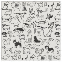 Padrão de Cães Pretos e Brancos| Cute Canine Lover