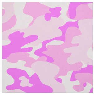 Tecido Padrão de Camuflagem Rosa