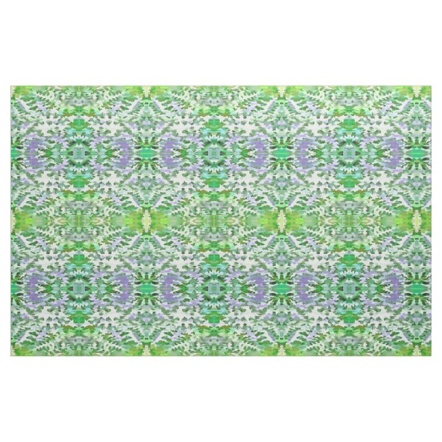 Tecido Padrão de Camuflagem Verde e Malva (Fat Quarter)