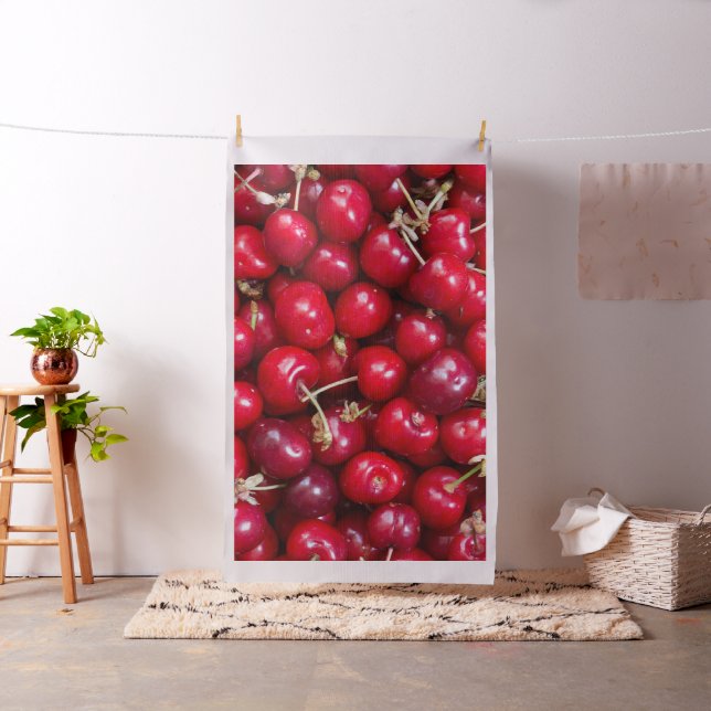 Tecido Padrão de cereja doce (In Situ)