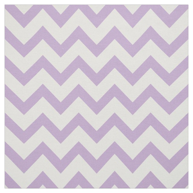 Tecido Padrão de chevron púrpura de cor pastel (Modelo)