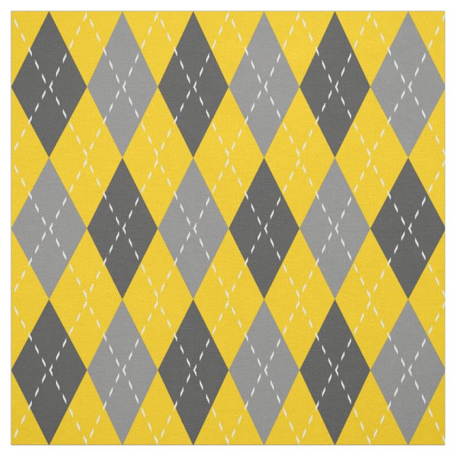 Tecido Padrão de Cinza e Estilo Amarelo (Modelo)