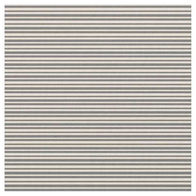 Tecido Padrão de Cinzas Bisque e Escuro de Stripes (Detalhe)