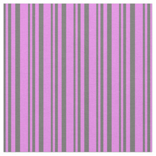 Tecido Padrão de Cinzas Escuras e Linhas Coloridas Violet