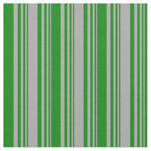 Tecido Padrão de Cinzas escuras e linhas/faixas verdes