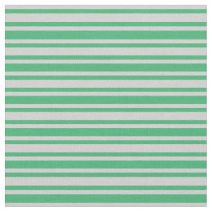 Tecido Padrão de Cinzas/faixas verdes e claras do mar