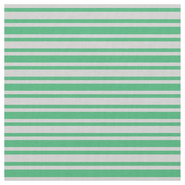 Tecido Padrão de Cinzas/faixas verdes e claras do mar (Detalhe)