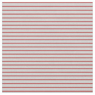 Tecido Padrão de Cinzas Vermelhas e Leves Striped/Links