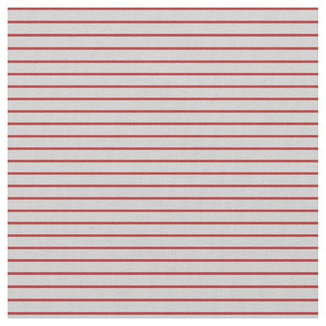Tecido Padrão de Cinzas Vermelhas e Leves Striped/Links (Detalhe)