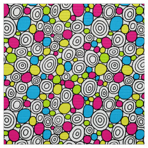 Tecido Padrão de Círculos 210819 - Cores 01