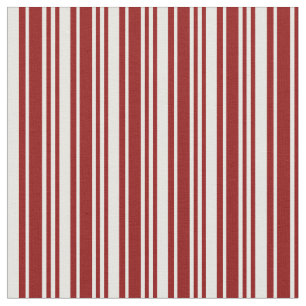 Tecido Padrão de Coloração de Vermelho Escuro e Creme de