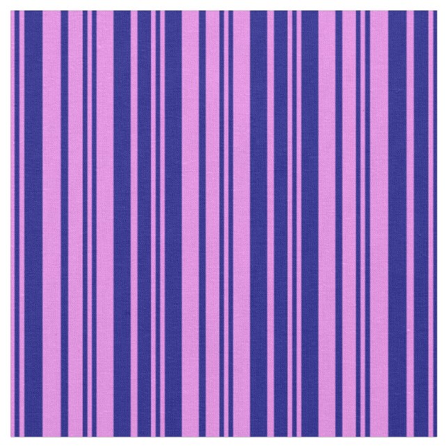 Tecido Padrão de Coloração Violeta e Azul Vinculado/Strip (Detalhe)