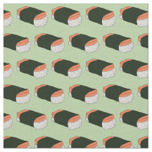 Padrão de Comida de Musubi Sushi no Havaí