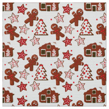 Padrão de Cookies de Gingerpão de Natal bonito