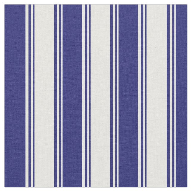 Tecido Padrão de cor azul branco e azul-escuro (Detalhe)