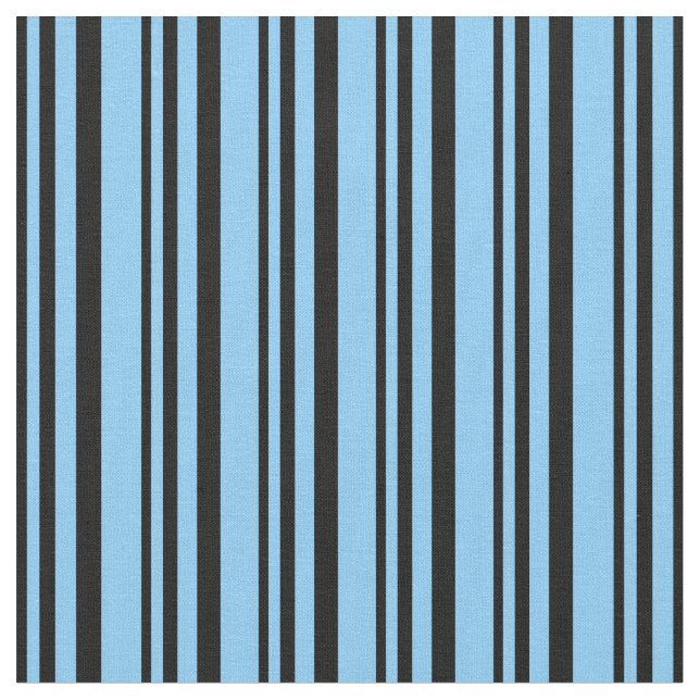 Tecido Padrão de cor azul do céu preto e claro (Detalhe)