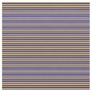 Tecido Padrão de cor azul e bronzeado da meia-noite