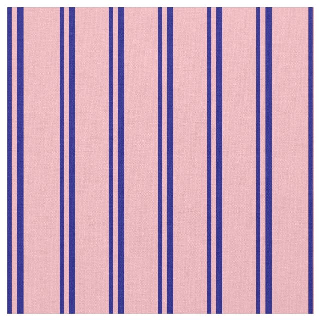 Tecido Padrão de cor azul e Rosa claro (Detalhe)