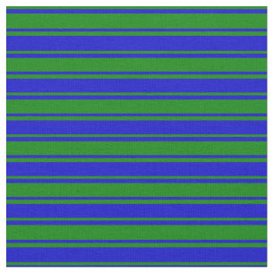 Tecido Padrão de cor azul e verde alinhado/riscado