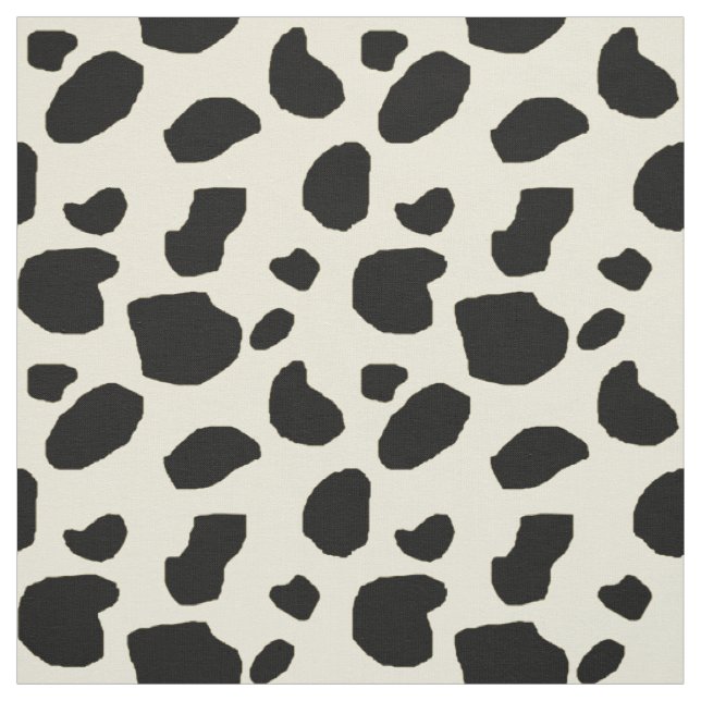 Tecido Padrão de Cor da Pele de Animal Vaca Design  (Modelo)
