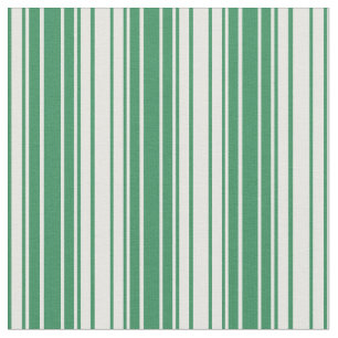 Tecido Padrão de cor verde e branco do mar